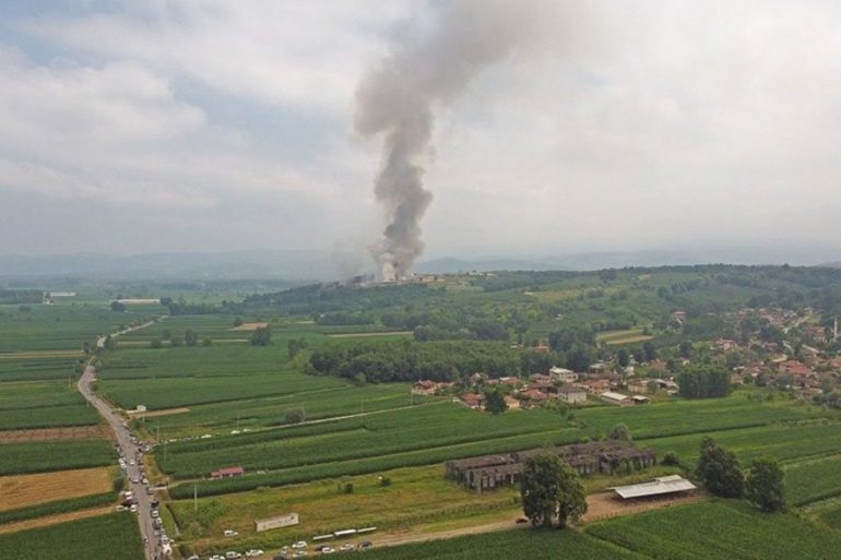 Bίντεο: Ισχυρή έκρηξη σε εργοστάσιο πυροτεχνημάτων στην Τουρκία