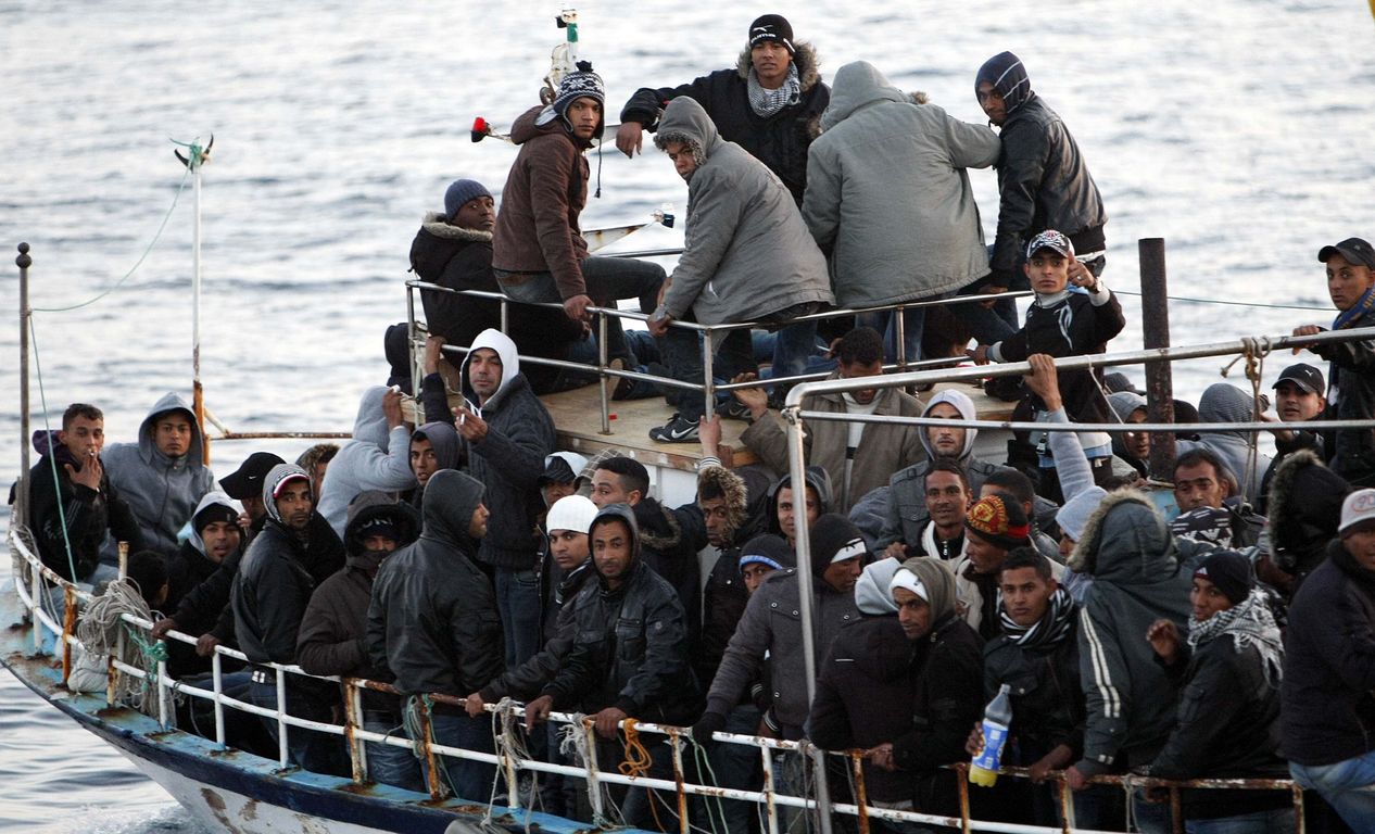 Λέρος μετανάστες 3 Πρόσφυγες