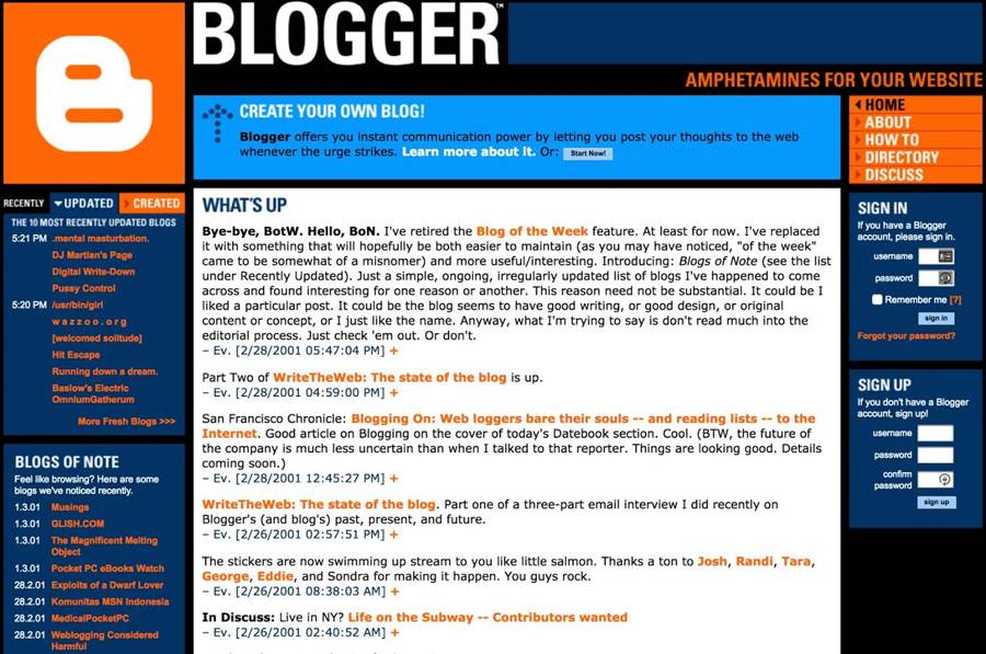 5 blogger Internet, ιστοσελίδες