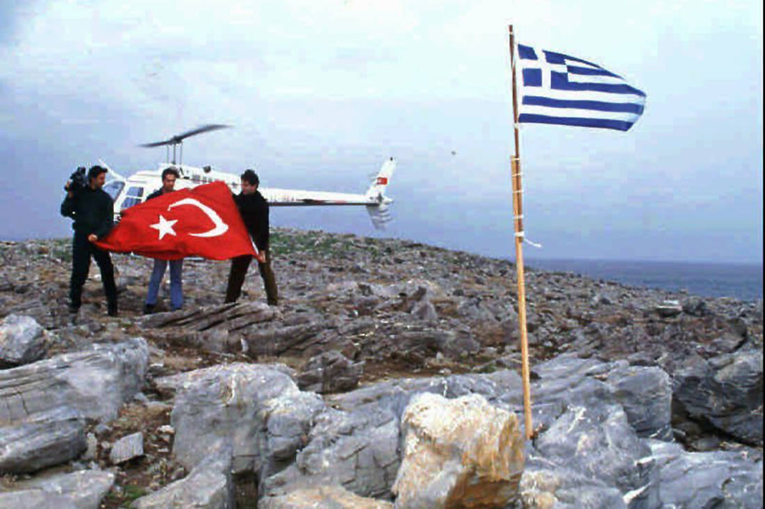 imia simaies Aegean, скалистые островки, Греция, США, Имиа, Турция