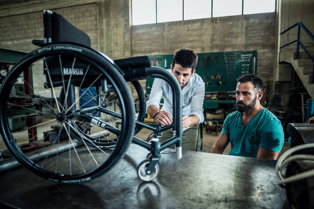 marromn2 wheelchairs, disabled, wheelchairs, mobility problems, craftsman, Phaedrus Panagopoulos