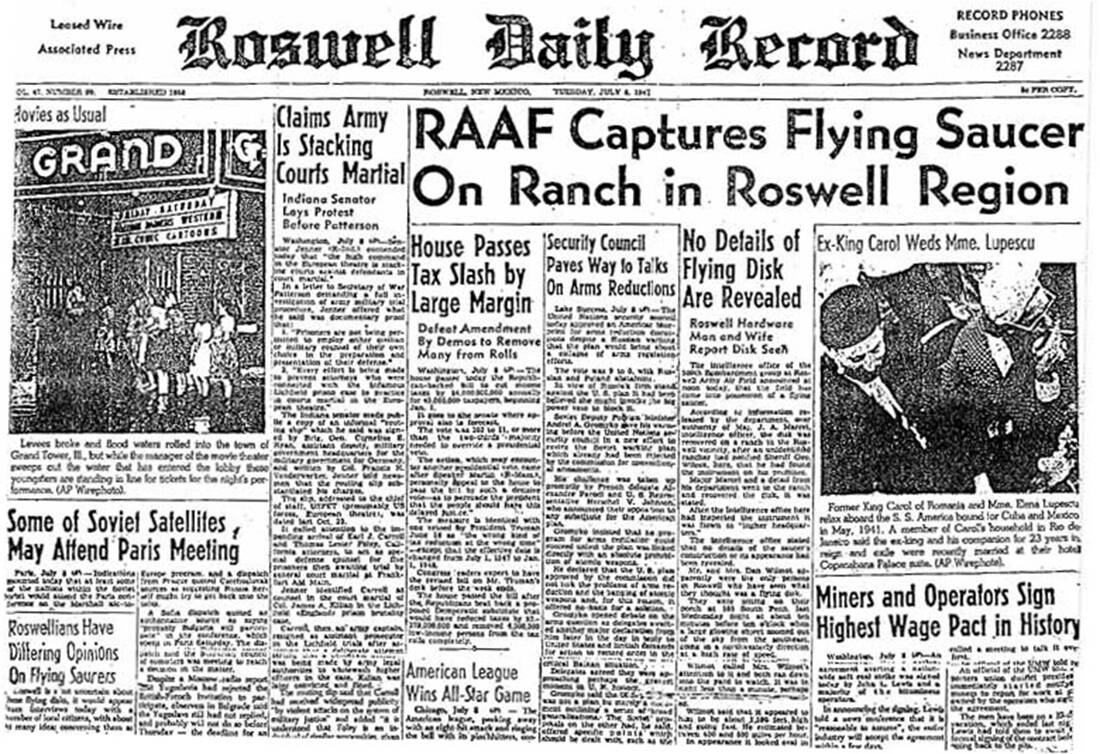 aliens, Roswell