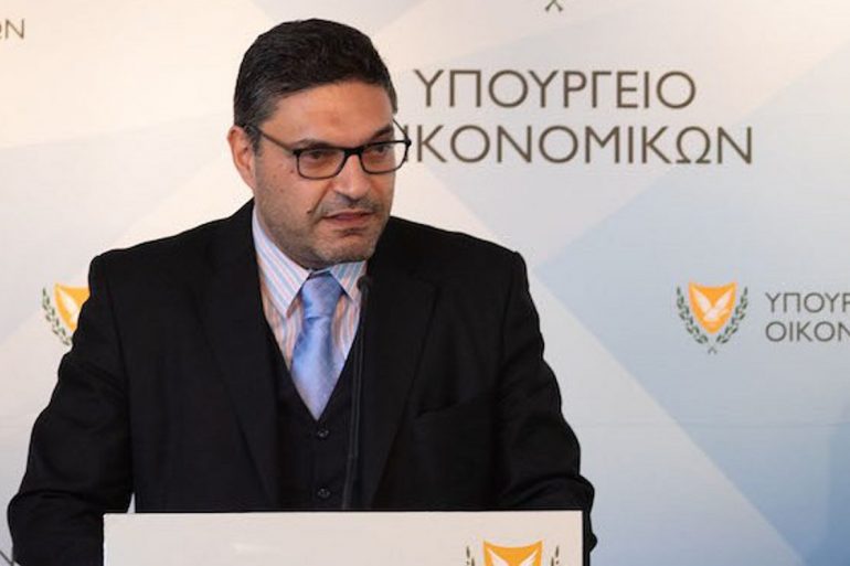 ypoyrgos oikonomikon tis kyproy konstantinos petridis 252863 237941 type13262 1 Minister of Finance
