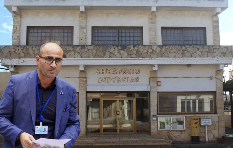 7B821F07 2E41 4F6B 8A02 B58A36B233F8 exclusive, Andros Karagiannis, Mayor of Deryneia, letter, Famagusta Province Olympic Swimming Pool
