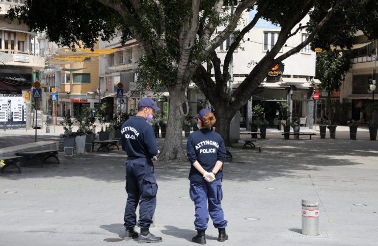 police monitoring Ledra St Nicosia 2 960x626 1