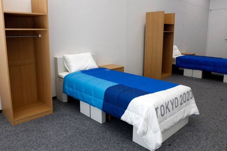 Olympics Tokyo Cardboard Beds Viral