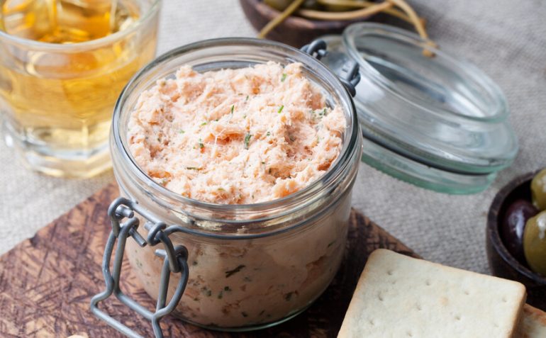 smoked salmon soft cheese spread mousse cooking recipes