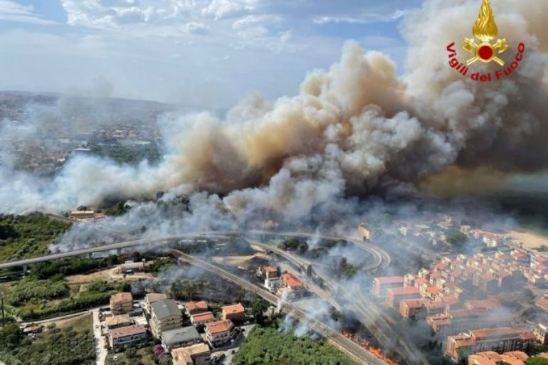 italy fires