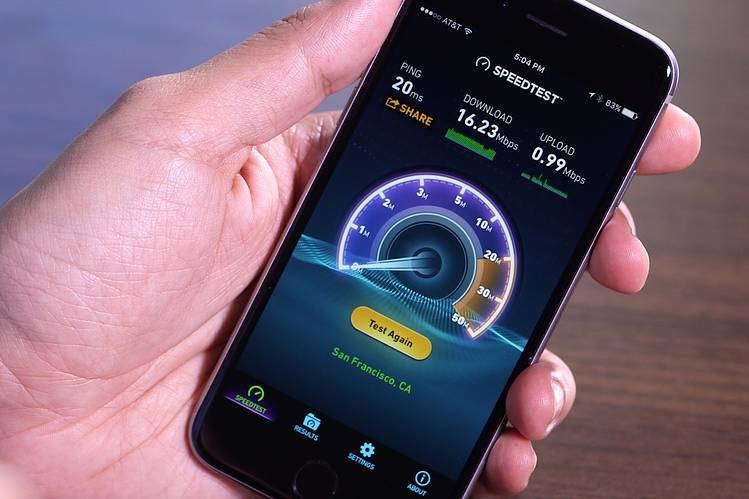 Тест скорости интернета Мобильный интернет