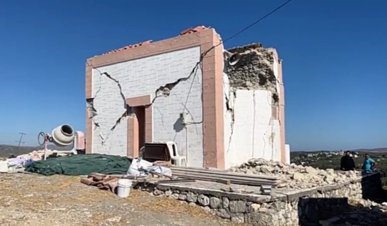 a 765 Crete, EARTHQUAKE