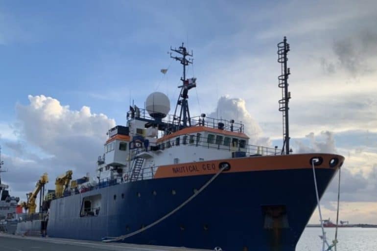 research vessel Nautical Geo ENTASI, Turkey
