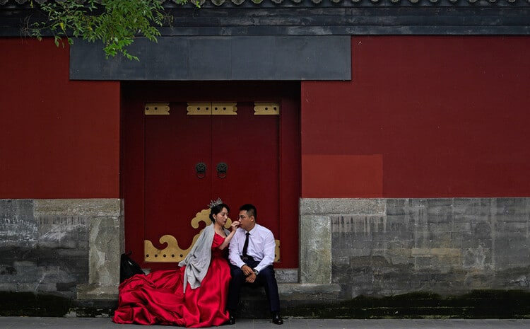 Couple in China