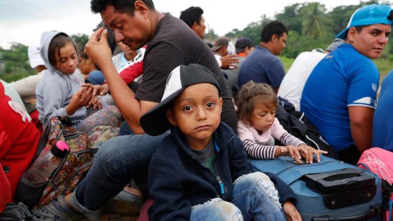 Караван мигрантов мексика ap img Иммигранты, иммиграционная служба, нацелены на детей