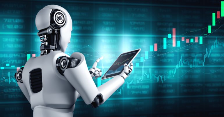 Stock robots evolution, live robots, Robots