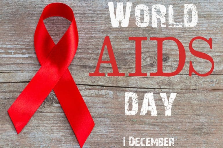bigstock Red Ribbon Awareness Awareness Sy 269592154 СПИД, Всемирный день борьбы со СПИДом