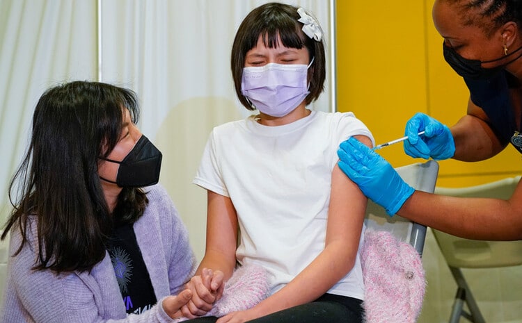 Vaccination in children