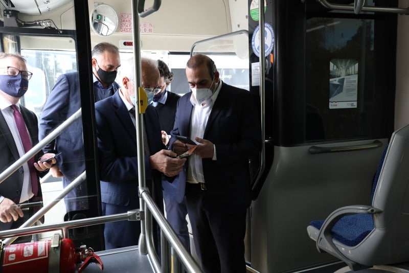 2 2 Giannis Karousos, buses, Minister of Transport