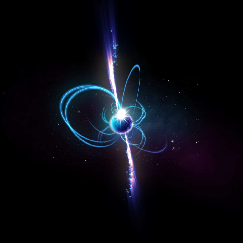 2. Magnetar 1024x1024 1 ΓΑΛΑΞΙΑΣ, μαγνητικό πεδίο, ραδιοκύματα