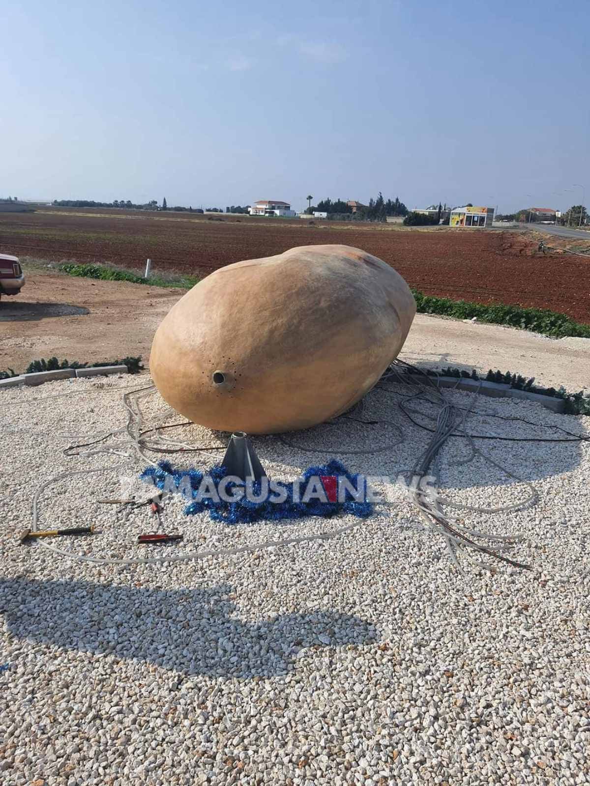 dUntitled 3 big potato, vandalism, Xylofagou