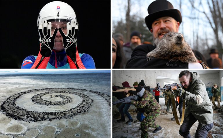 groundhog oukraniaxeimerinoi olumpiakoi agwnes giouta Associated Press, world, the best photos of the week