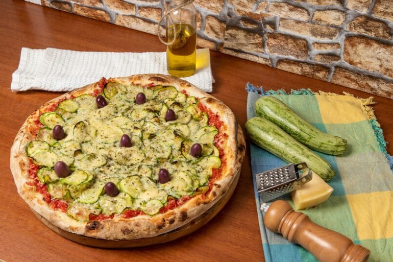 italian vegetarian pizza Recipes