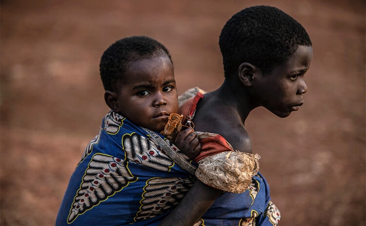 Дети в Уганде