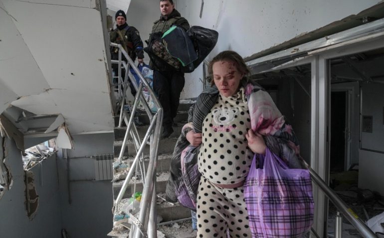 egyos Invasion of Ukraine, world, maternity hospital, Mariupol, WAR IN UKRAINE, Russian embassy