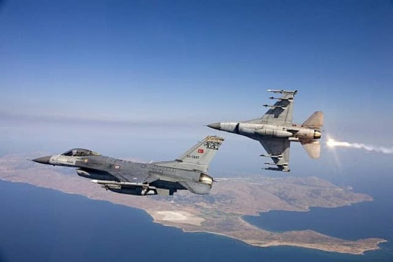 turkish F 16 2 Κυπρος