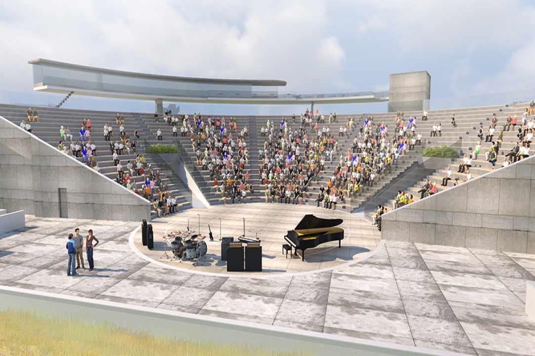 ypaiorio amfioeatro agias napas exclusive, Amphitheater, Outdoor Amphitheater