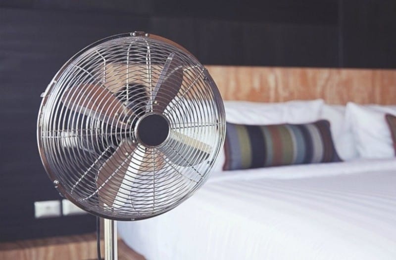 How to make the fan work like an air conditioner