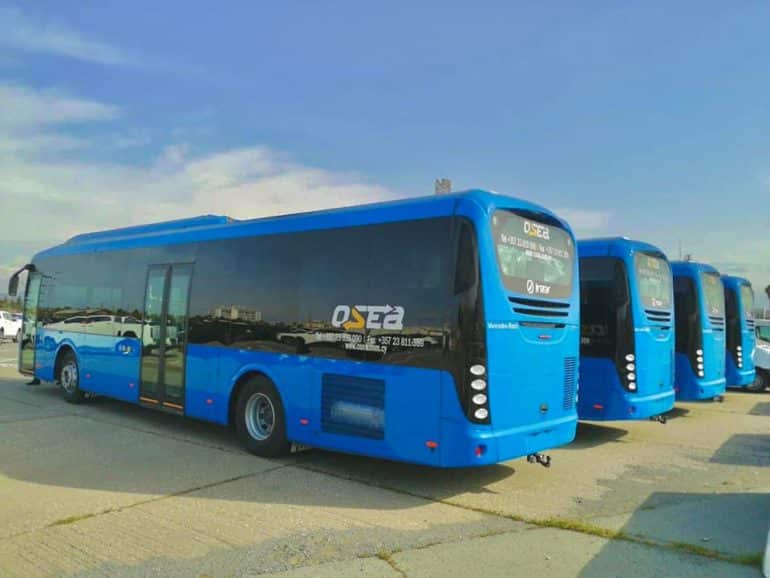 osea exclusive, buses, OSEA
