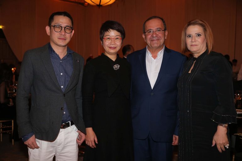 Mr. Tommy Chen Mrs. Vicky Zheng Mr. and Mrs. Christakis Giovanis scaled exclusive, Giovani, Jim Chang Global, Sun City, Nea Famagusta, Christakis Giovanis