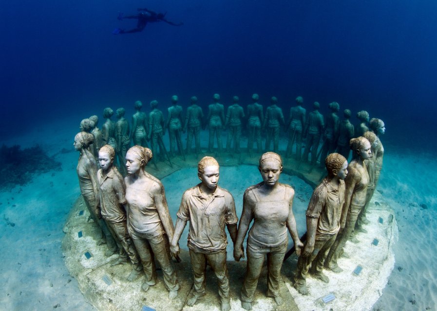 jason de caires taylor 3 Nea Famagusta, Sculpture Park, art, Underwater Sculpture Park