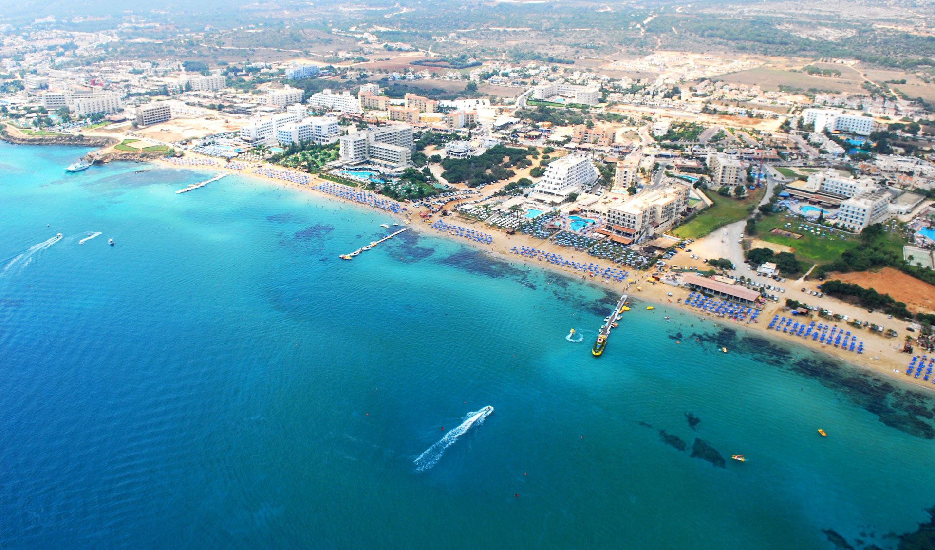 Protaras resort area Nea Famagusta