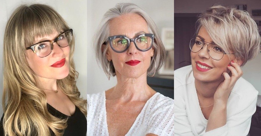 21 stylish hairstyles and haircuts that flatter women with glasses -  Famagusta News