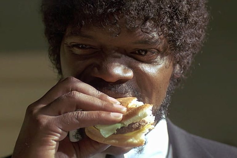 burgers eating movies pulp fiction wallpaper preview Celebrities