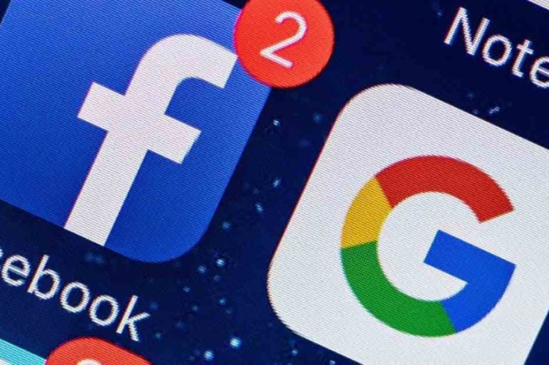 facebook google Facebook, Google, Fines