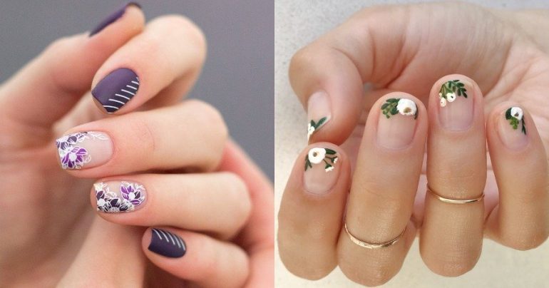 30 unique manicure designs in pastel shades and floral designs to stand out  in the Spring of 2022 - Famagusta News