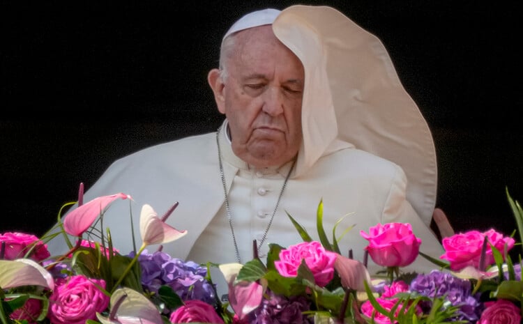 Папа на католической Пасхе