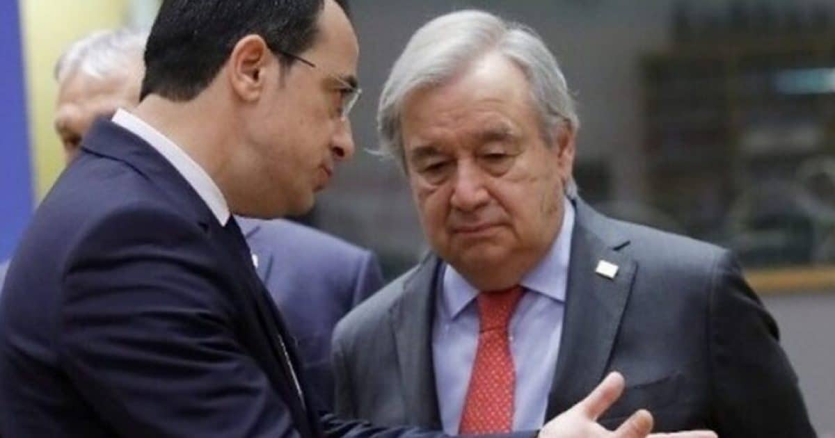 First official meeting between Christodoulidis and Guterres in New York - Famagusta News